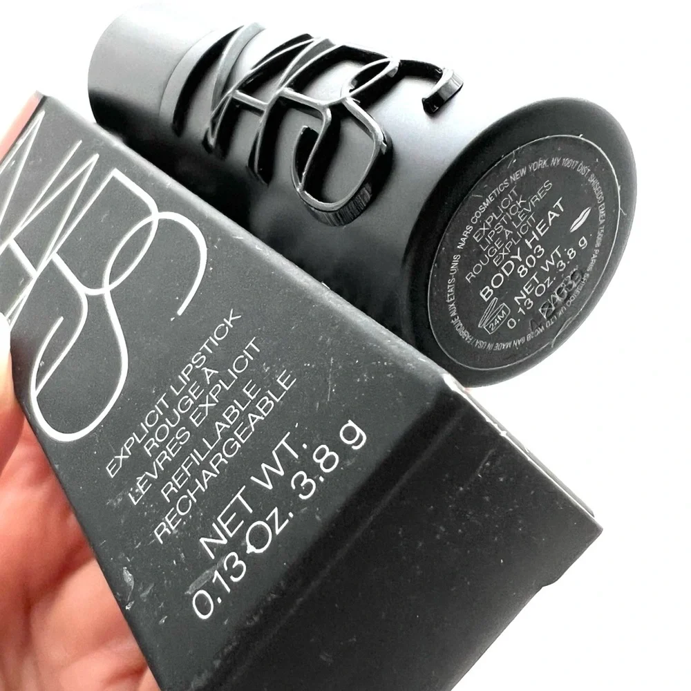 NIB NARS Body Heat Explicit Refillable Satin Lipstick 3.8g